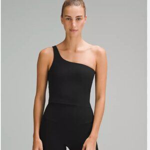 Lululemon Ribbed Nulu Asymmetrical Yoga Tank Top